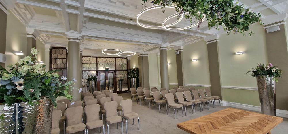 Refurbished Guildhall ceremony room